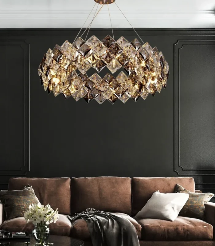 Kristal material halqa çilçıraq 525-600 - Image 2