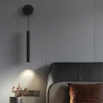 Minimalist qara divar işığı 3433 - Image 2