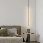 Qızılı rəng düz asma model 1505 - Image 4