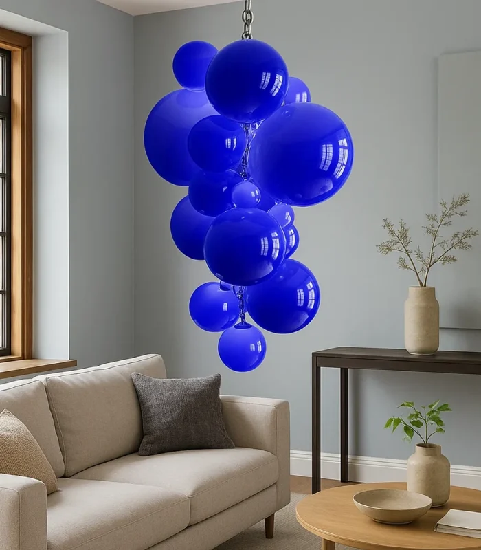 Göy rəng üzüm formalı çilçıraq KT-0507 - Image 3