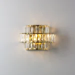 Qızılı, kristal divar işığı 9079 - Image 3