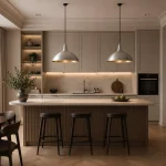 Gümüşü asma işıq T 7968 - Image 3