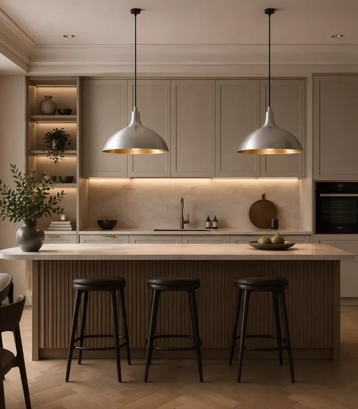Gümüşü asma işıq T 7968 - Image 3