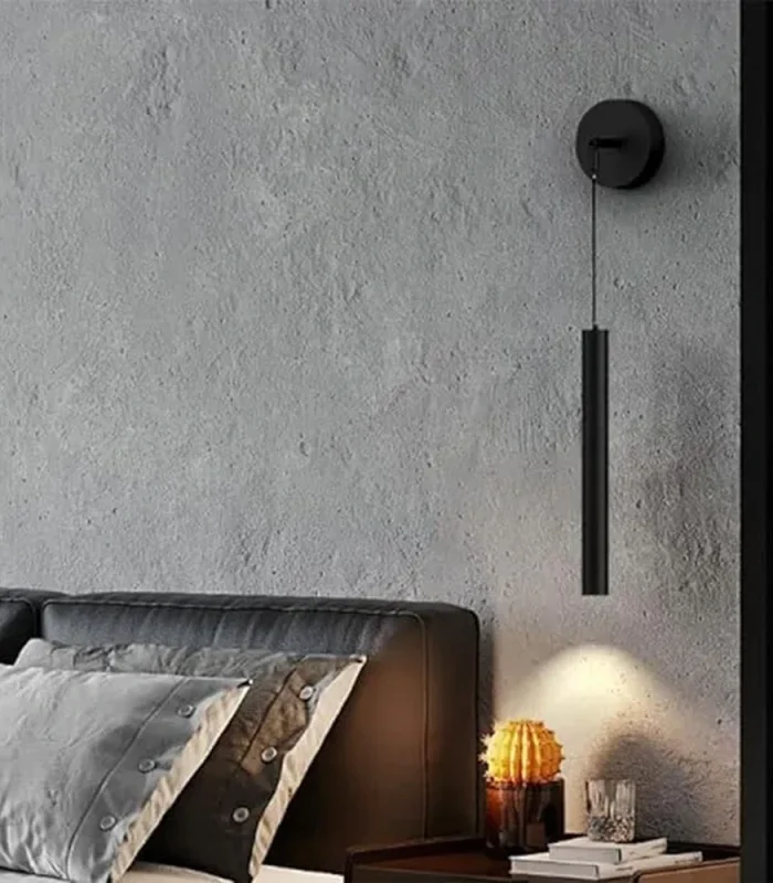 Minimalist qara divar işığı 3433 - Image 3