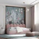 Qızılı halqa və ağ şarlı çilçıraq P1399-6 - Image 2