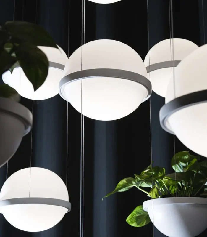 İkili kürə asma işıq D2204 - Image 3