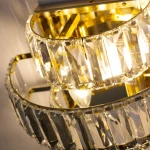 Qızılı, kristal divar işığı 9079 - Image 8