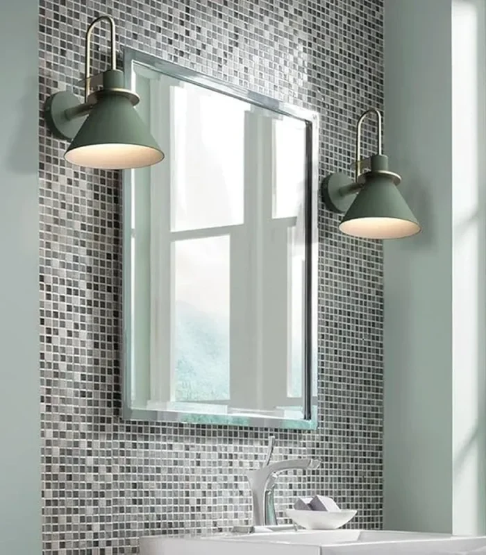 Yaşıl lampalı divar işığı W7139 - Image 4