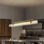 Metal, akril çilçıraq  - MD7420 bronz - Image 4
