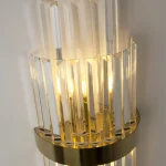 Kristal divar işığı, bronz 610 - Image 5