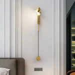 Divar işığı dimmer sistemi ilə, LED, qara rəngli 9126 - Image 2
