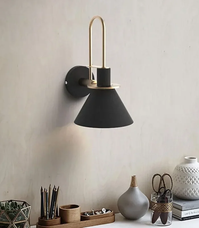 Qara lampalı divar işığıW7139 - Image 4