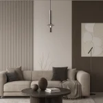 Boz rəngli təkli asma işıq KT-3256 - Image 2
