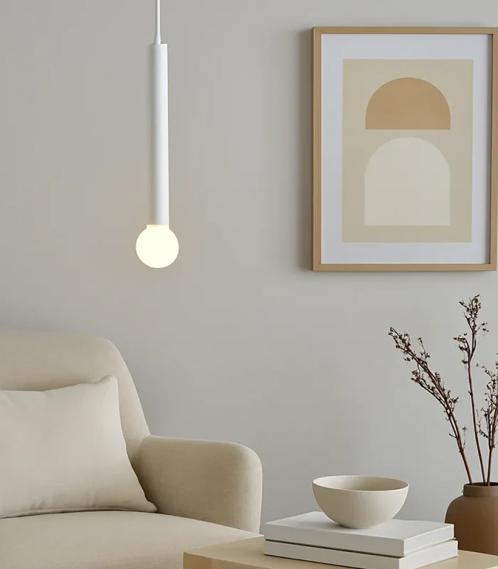 Ağ modern asma işıq KT-160WH - Image 2