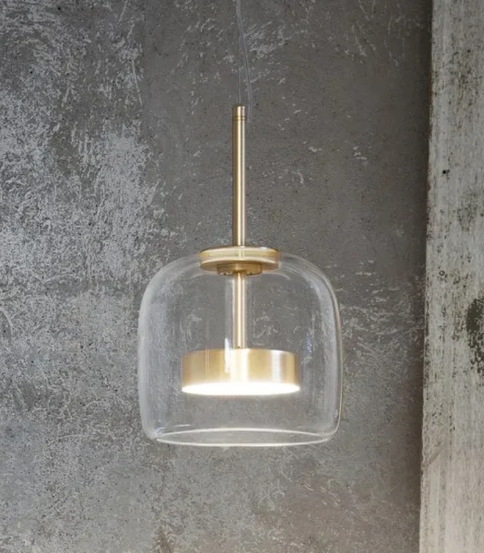 Şüşə, led işıqlı asma işıq D1487 - Image 2