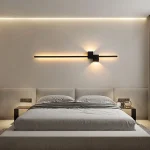 Minimalist qara divar işığı 9137 - Image 3