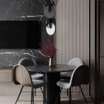 Gümüşü iki dairəli asma işıq 6030 - Image 2
