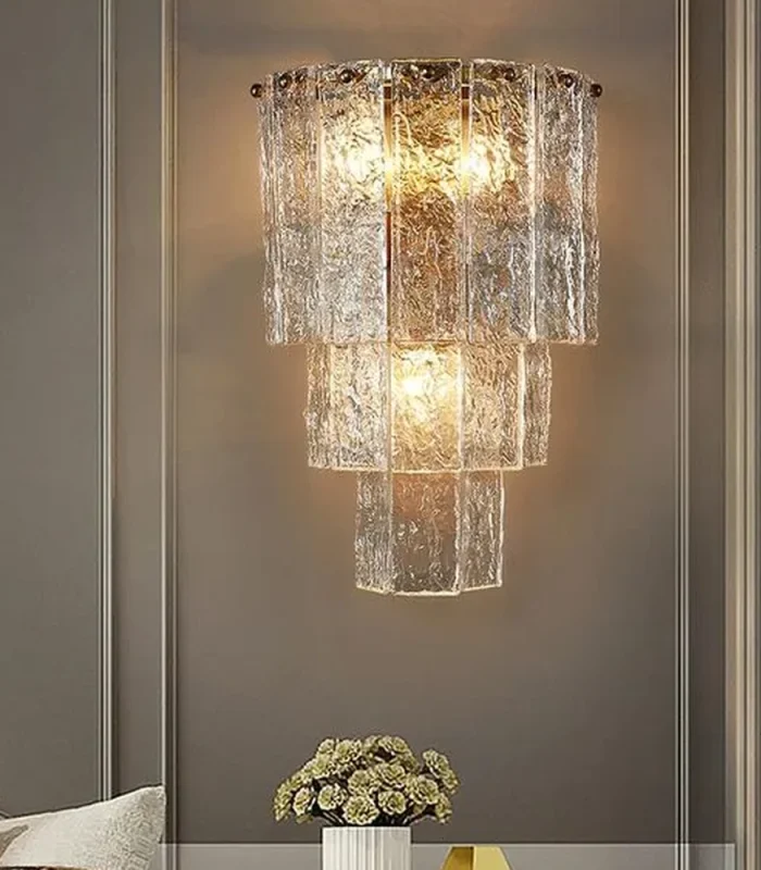 Şüşə material divar işığı 8939 - Image 3
