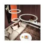 Kristal daşlı zərif 3 halqa çilçıraq TH455 - Image 3