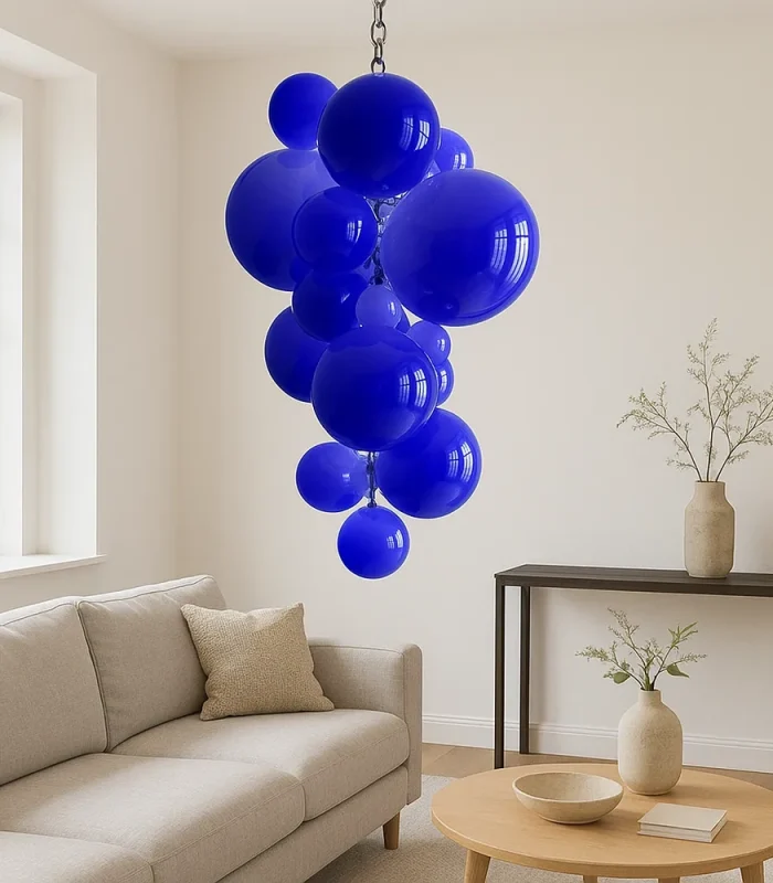 Göy rəng üzüm formalı çilçıraq KT-0507 - Image 4
