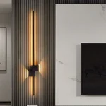 Minimalist qara divar işığı 9137 - Image 6
