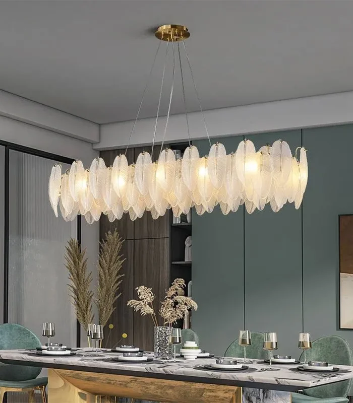 Masa üstü yarpaq formalı çilçıraq 544 - Image 3