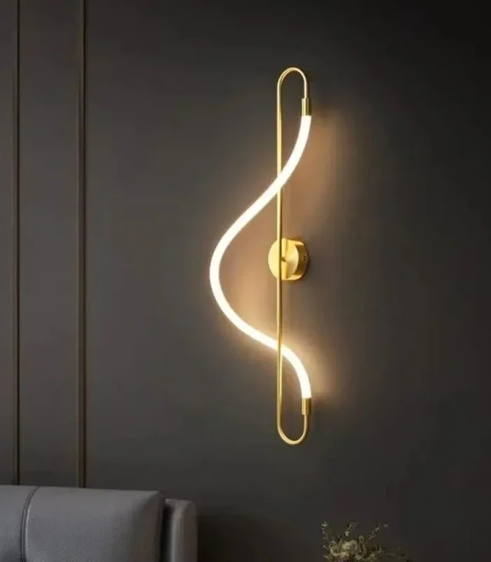 Qızılı divar işığı, LED 3000k - Image 4