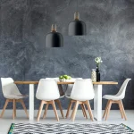 Qara minimalist asma işıq P1426 - Image 2