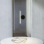 Ağ modern asma işıq 8974 - Image 2