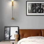 Divar işığı dimmer sistemi ilə, LED, qara rəngli 9126 - Image 3