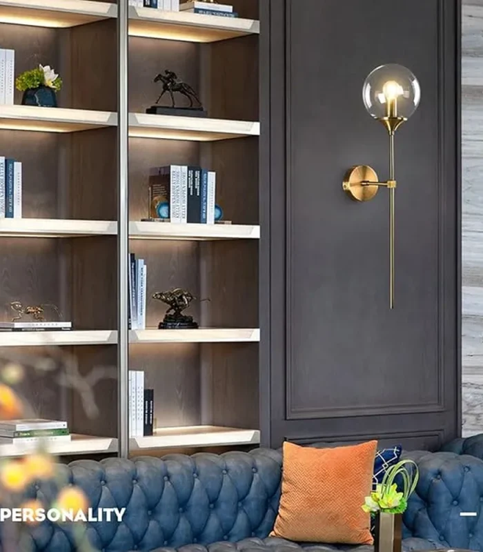 Şüşə material divar işığı W5446-A - Image 4