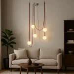 Asma formalı çilçıraq D0021 - Image 4