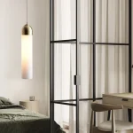 Şüşə yaşıl asma işıq DMC002 B-20 - Image 4