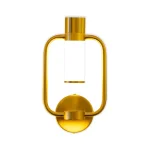 Qızılı rəng led divar işığı W1433
