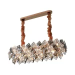 Kristal material masaüstü çilçıraq 525-900