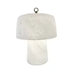 Şüşə stolüstü lampa
