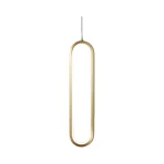 Led işıqlı qızılı minimalist asma işıq 1176