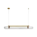 Metal, akril çilçıraq  - MD7420 bronz