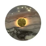 Mərmər, dairəvi divar işığı KT-045